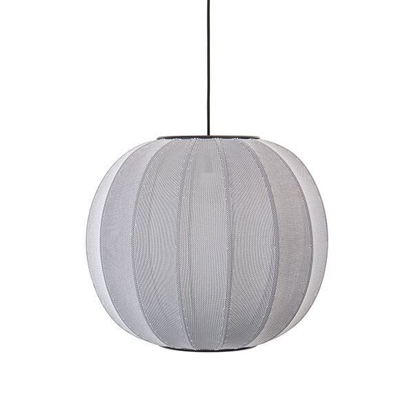 Knit-Wit Rund Taklampa Silver &Oslash;45