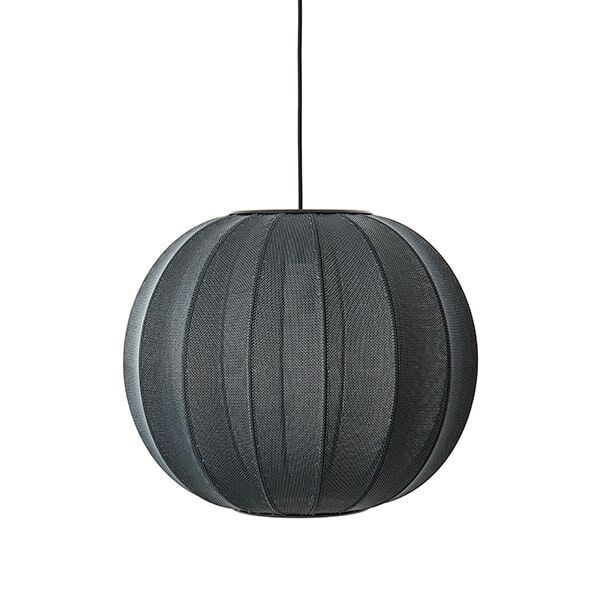 Knit-Wit Rund Taklampa Svart &Oslash;45