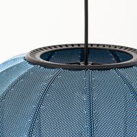 Knit-Wit Round Pendel Blue Stone Ø45