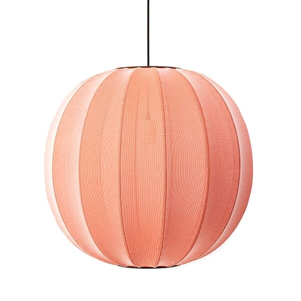 Strikket Hvitt Rundt Taklampe Korall É60