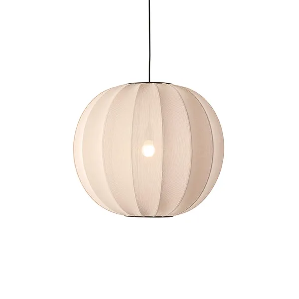 Knit-Wit Round Pendant Sand Stone Ø60