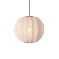 Knit-Wit Round Pendant Sand Stone Ø60