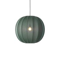 Knit-Wit Round Pendant Ø60 Tweed Green