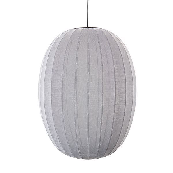 Knit-Wit Oval Taklampe Sølv É65