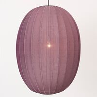 Knit-Wit Oval Pendant Burgundy Red Ø65