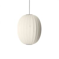 Knit-Wit High/Oval Pendel Ø65 Pearl White