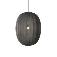 Knit-Wit Oval Pendant Black Ø65