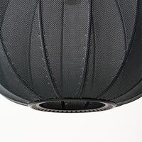 Knit-Wit Oval Pendant Black Ø65