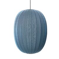 Knit-Wit Oval Pendant Blue Stone Ø65