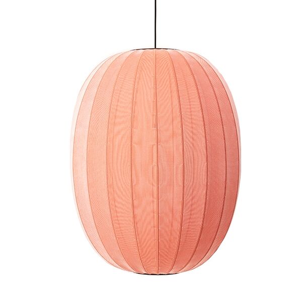 Knit-Wit Oval Taklampa Korall &Oslash;65