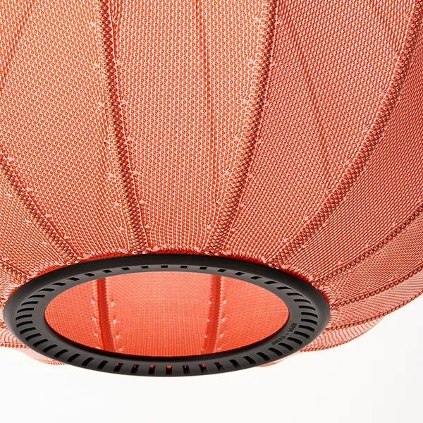 Knit-Wit Oval Pendant Coral Ø65