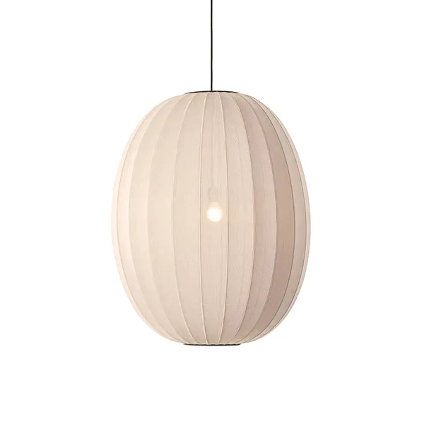 Knit-Wit Oval Pendant Sand Stone Ø65