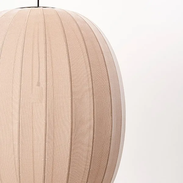 Knit-Wit Oval Pendant Sand Stone Ø65