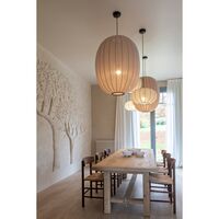 Knit-Wit Oval Pendant Sand Stone Ø65