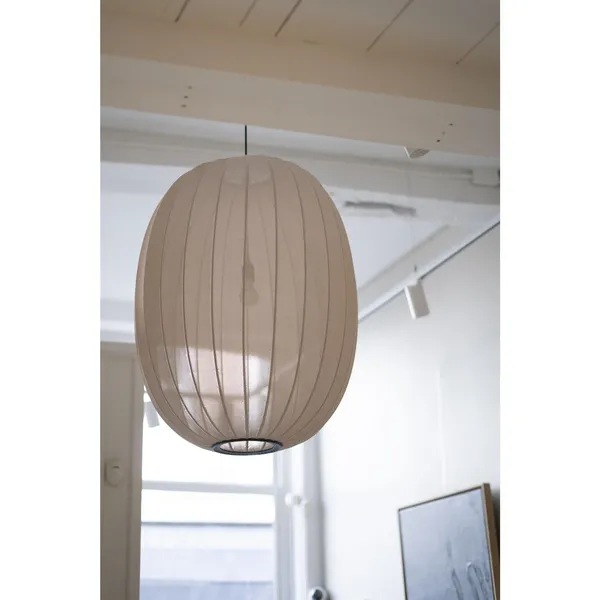 Knit-Wit Oval Pendant Sand Stone Ø65