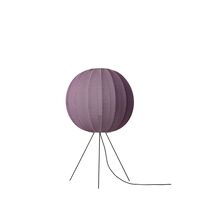 Knit-Wit Round Gulvlampe Ø60 Medium Burgundy