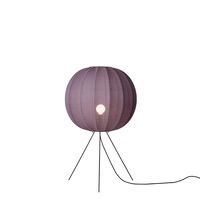 Knit-Wit Round Gulvlampe Ø60 Medium Burgundy