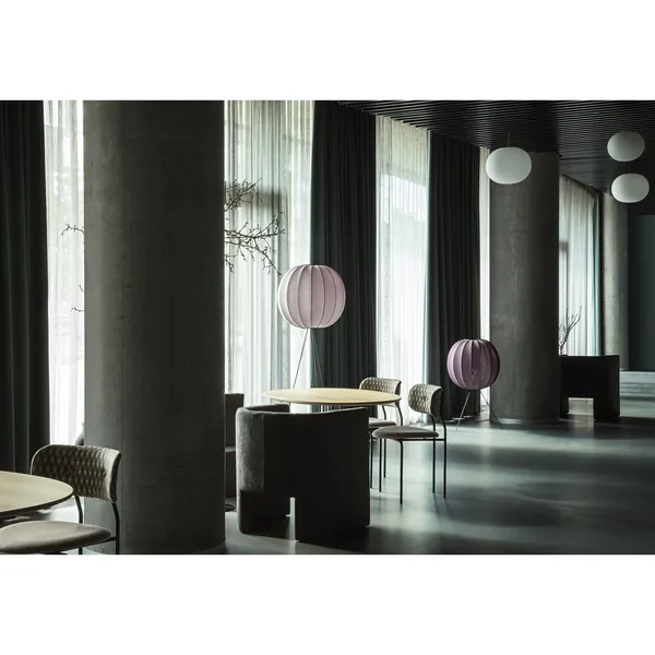 Knit-Wit Round Floor Lamp Ø60 Medium Pink