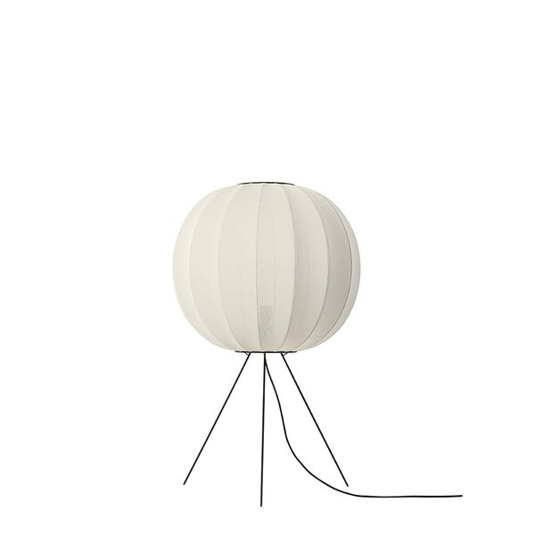 Knit-Wit Rund Golvlampa Ø60 Mellan Pärlvit