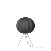 Knit-Wit Round Gulvlampe Ø60 Medium Black