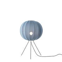 Knit-Wit Round Gulvlampe Ø60 Medium Blue Stone