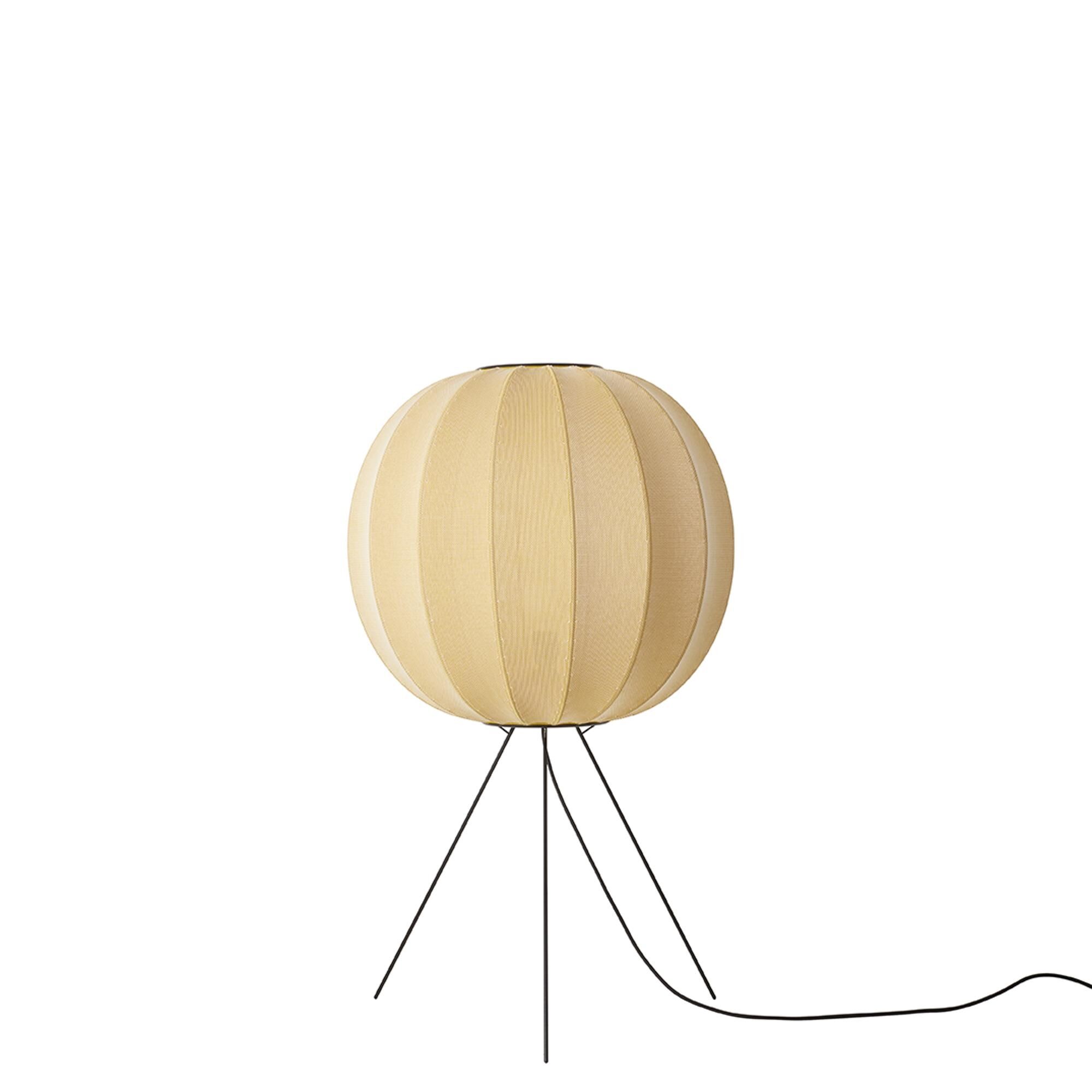 Knit-Wit Round Gulvlampe 60 Medium Sunrise