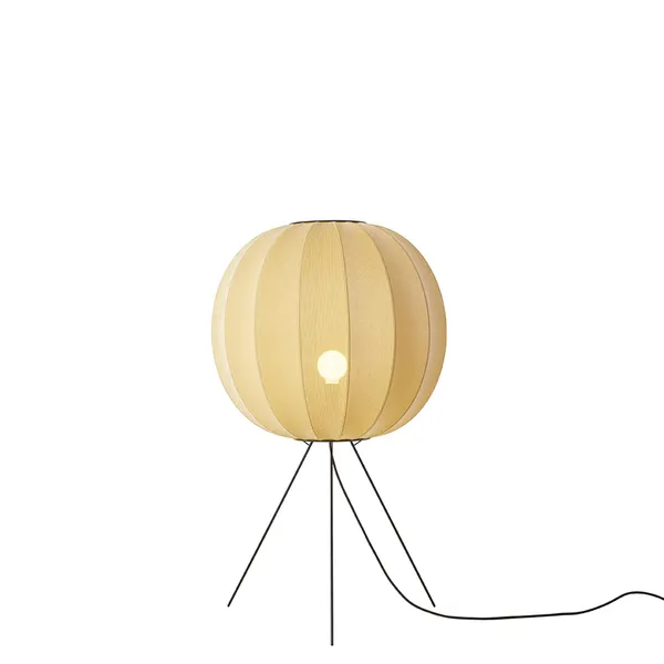 Knit-Wit Round Gulvlampe Ø60 Medium Sunrise