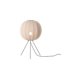 Knit-Wit Round Floor Lamp Ø60 Medium Sand Stone