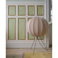 Knit-Wit Round Floor Lamp Ø60 Medium Sand Stone