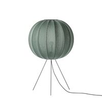 Knit-Wit Round Floor Lamp Medium Ø60 Tweed Green