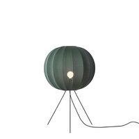 Knit-Wit Round Floor Lamp Medium Ø60 Tweed Green