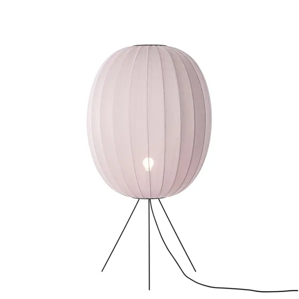 Knit-Wit Round Floor Lamp Ø65 Medium Pink