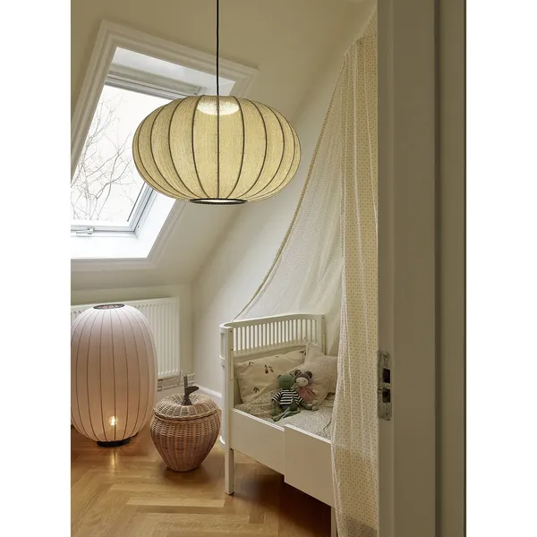 Knit-Wit Round Floor Lamp Ø65 Medium Pink