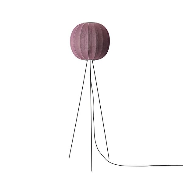 Knit-Wit Round Gulvlampe Hj 45 Burgundy