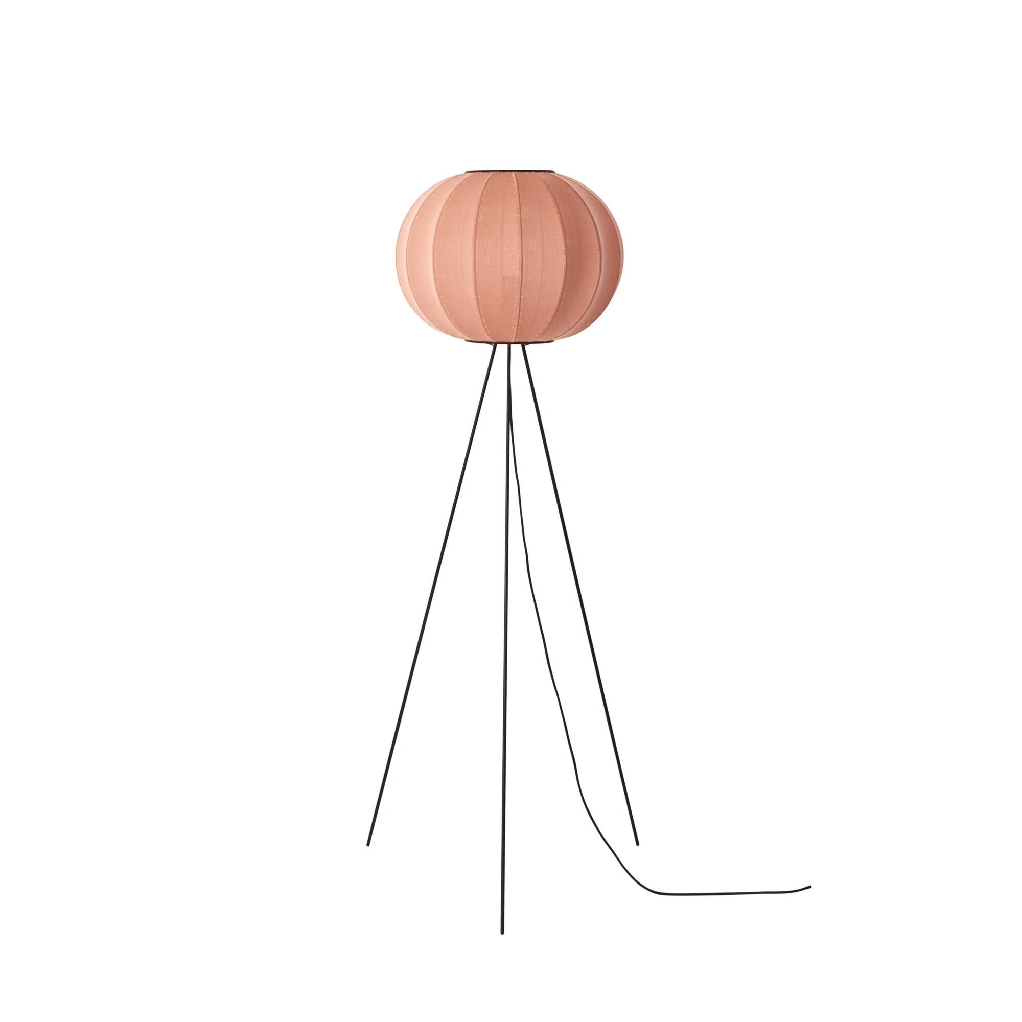 Knit-Wit Round Gulvlampe Hj 45 Coral