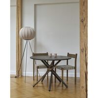 Runde Stehlampe, Ø 45 cm , Sandstein