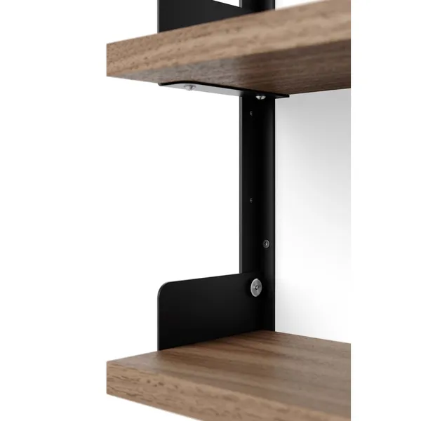 Tea Shelf Walnut & Black