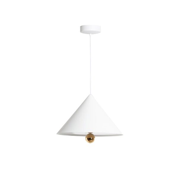 CHERRY LED- Pendelleuchte Groß Weiß
