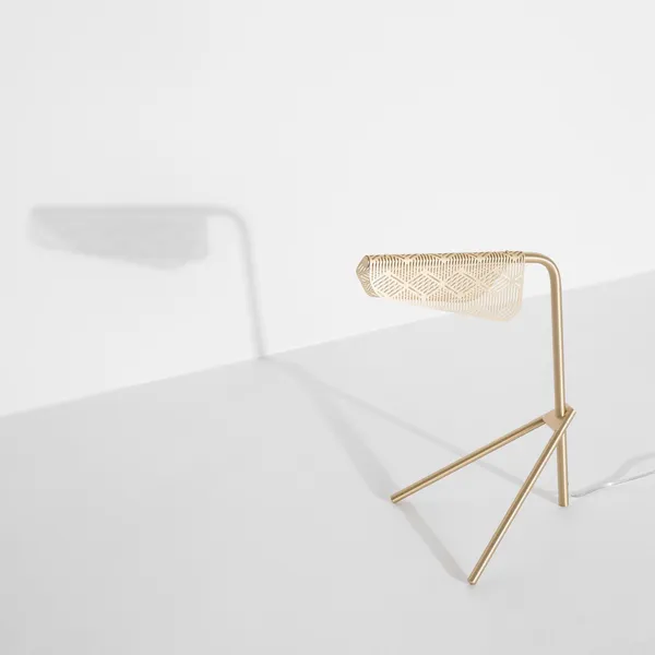 MEDITERRANEA Bordlampe Børstet Messing