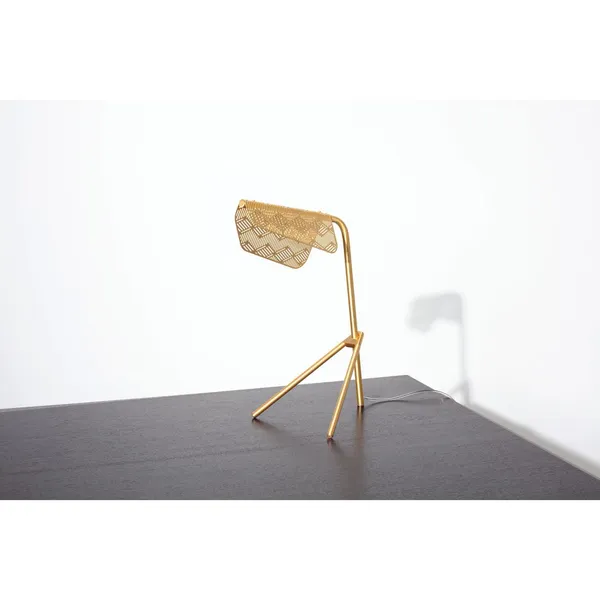 MEDITERRANEA Bordlampe Børstet Messing