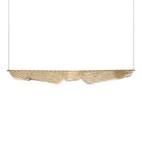 MEDITERRANEA 160 CM Dæmpbar Pendel Børstet Messing