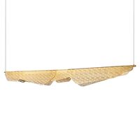 MEDITERRANEA 160 CM Dæmpbar Pendel Børstet Messing