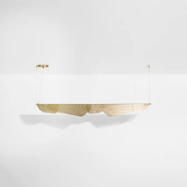 MEDITERRANEA 160 CM Dæmpbar Pendel Børstet Messing