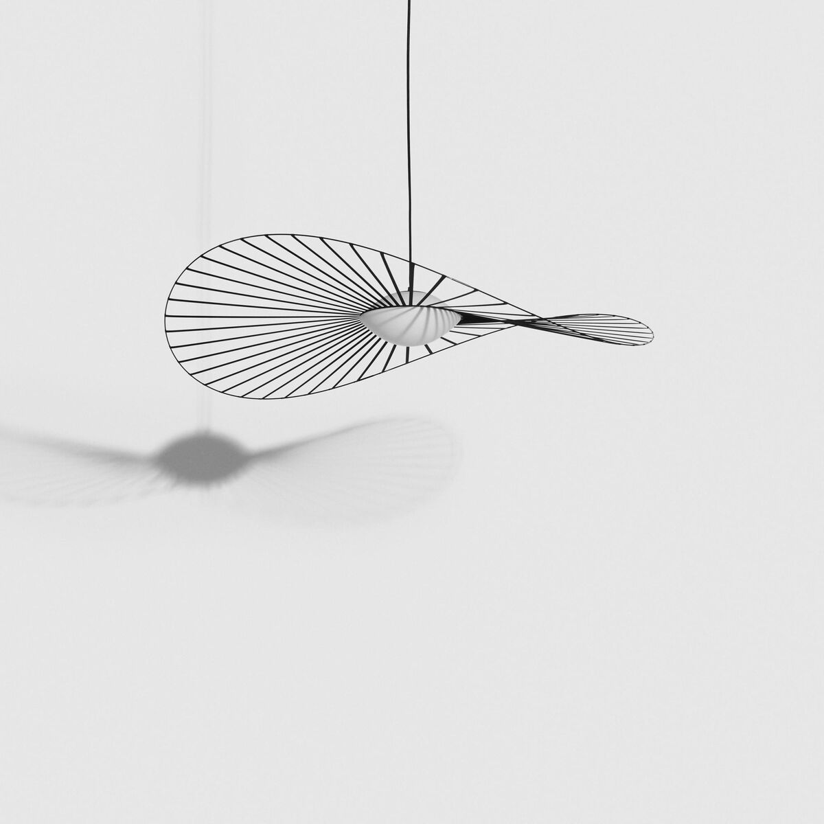 VERTIGO NOVA Hanglamp Klein Zwart/ Wit