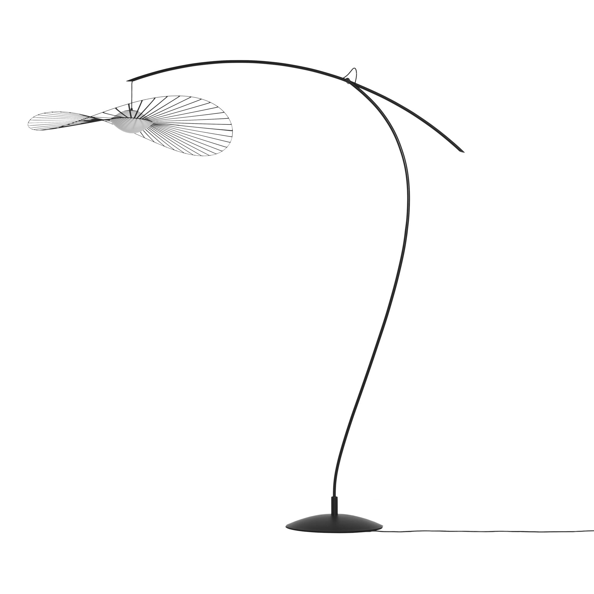 VERTIGO NOVA Golvlampa &Oslash;110 Svart/ Vit