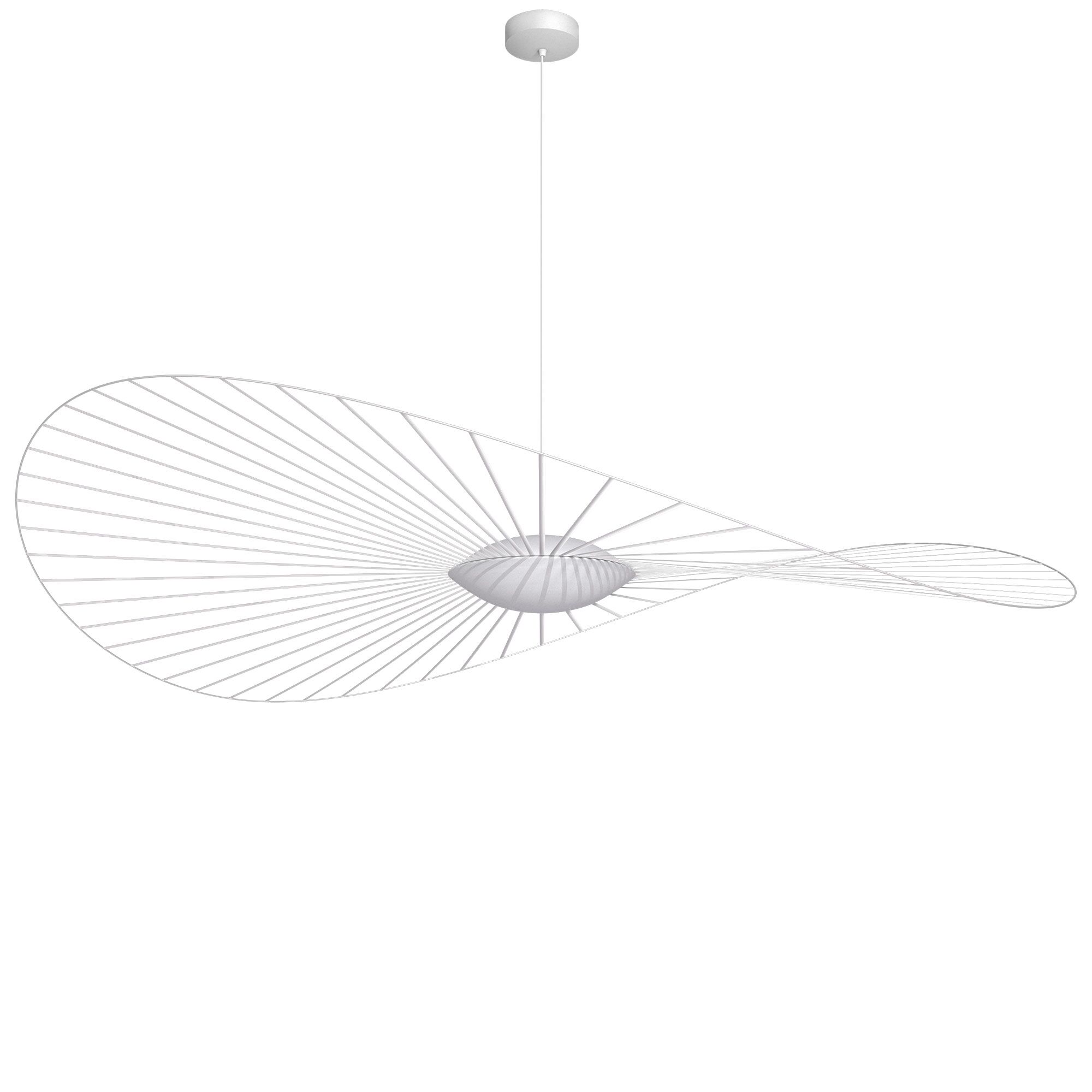 VERTIGO NOVA Taklampa Stor med 10M Sladd Vit