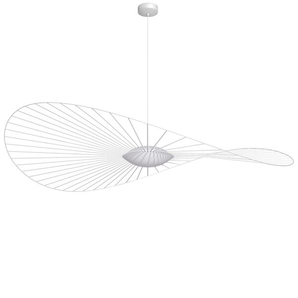 VERTIGO NOVA Hanglamp Groot met 10 meter Snoer Wit