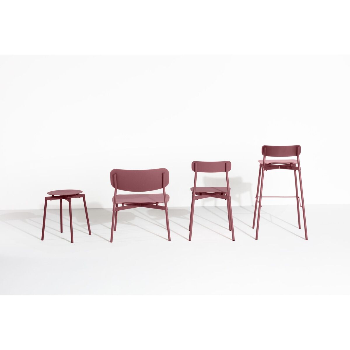 FROMME Dining Chair Maroon