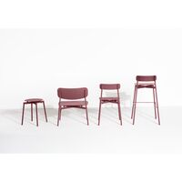 FROMME Dining Chair Maroon
