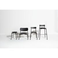 FROMME Hocker Schwarz
